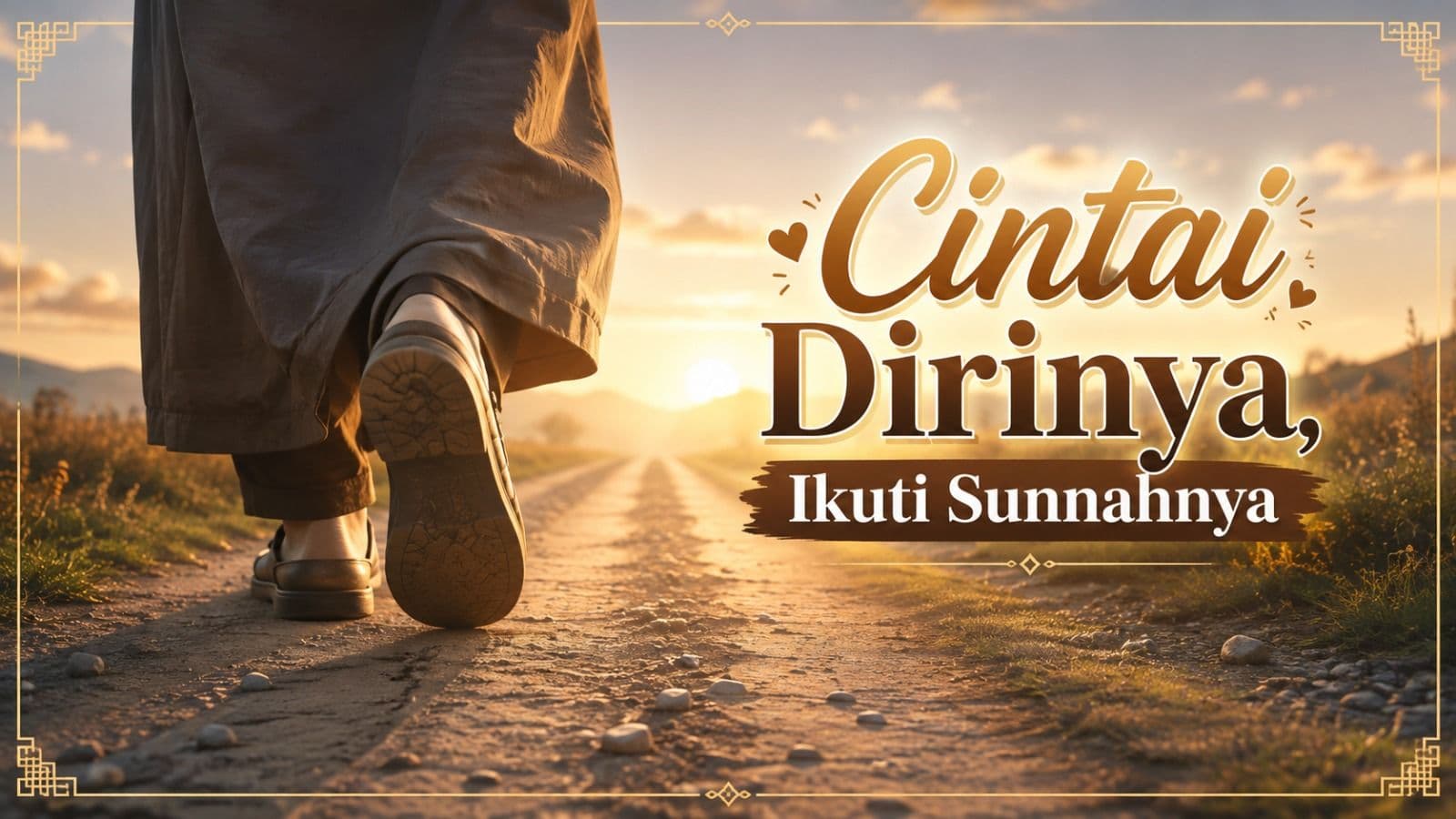 CINTAI DIRINYA, IKUTI SUNNAHNYA