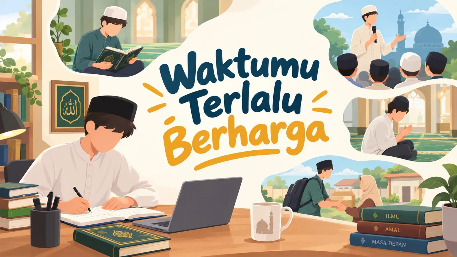WAKTUMU TERLALU BERHARGA