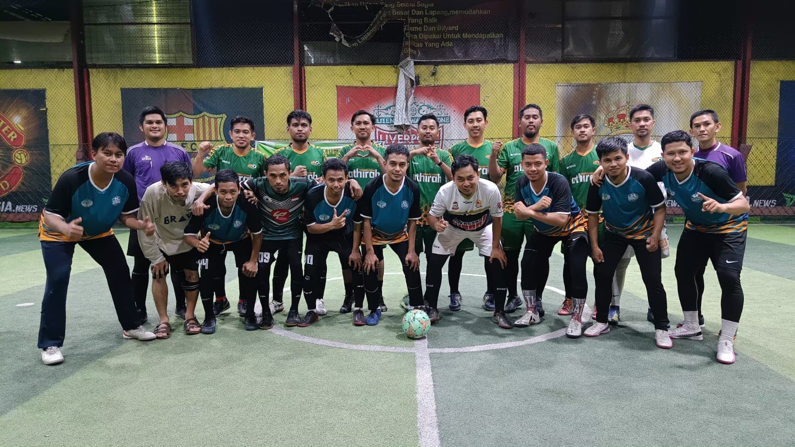 Wahdah Makassar Juarai Turnamen Futsal AQL Sulsel
