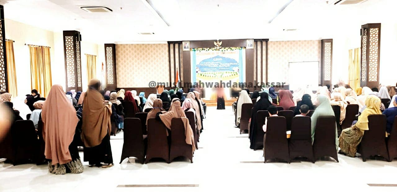 Persiapkan Diri Menyambut Ramadhan, Serentak Muslimah di 15 Kecamatan Kota Makassar Hadiri Daurah Ramadhan 1444 H