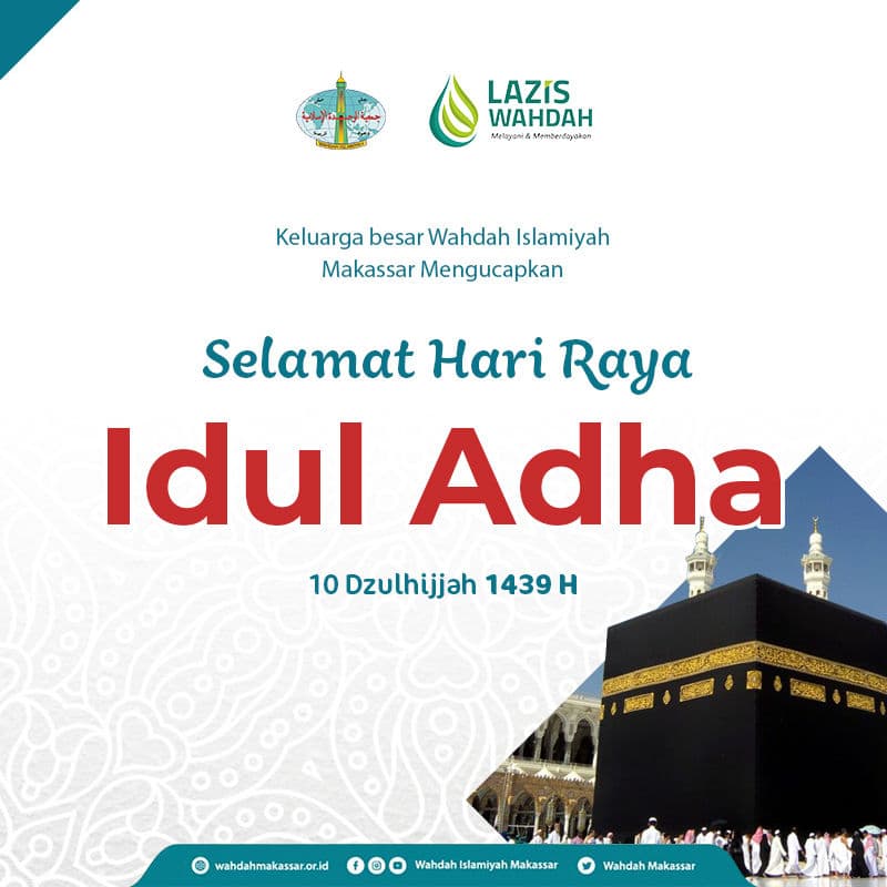 Selamat  Hari Raya Idul Adha 1439 H