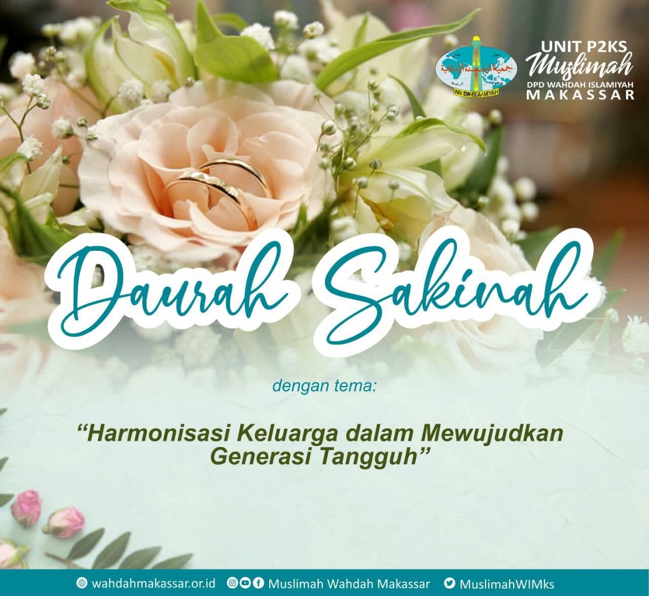 MWD Makassar Usung Daurah Sakinah Bentuk Keluarga Sehidup Sesurga
