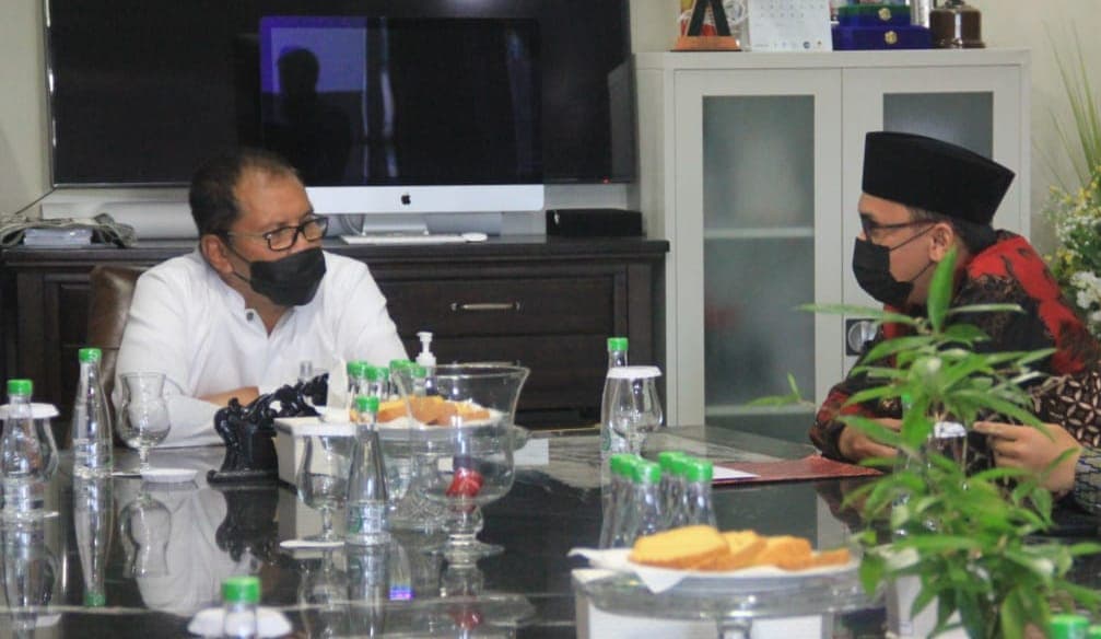 Jelang Pengukuhan, Wahdah Makassar Silaturahim dengan Wali Kota Makassar