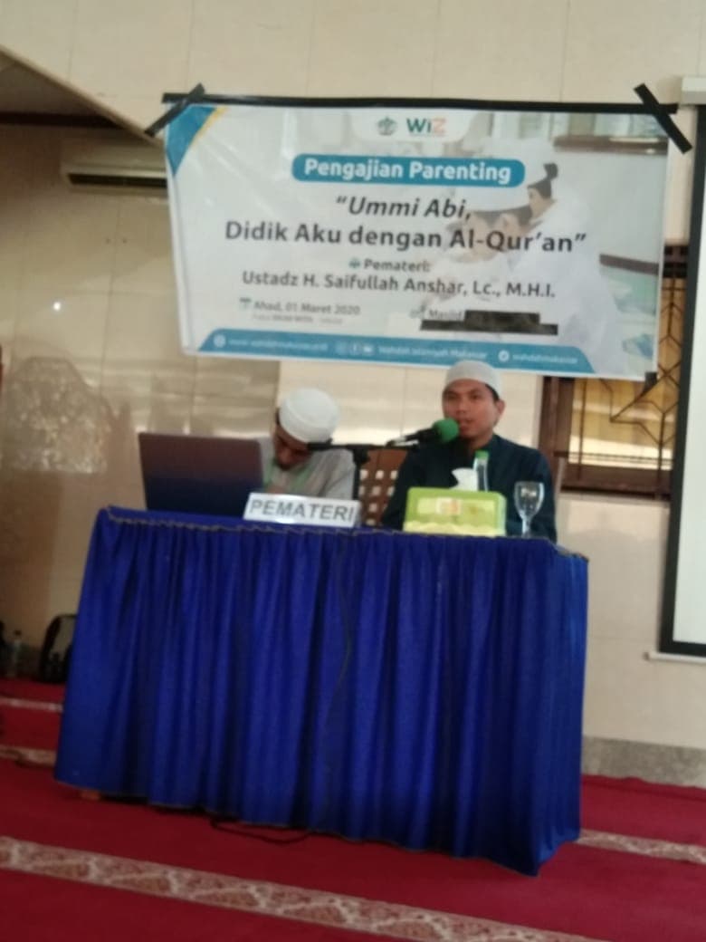 DPD Wahdah Islamiyah Makassar Gelar Pengajian Parenting