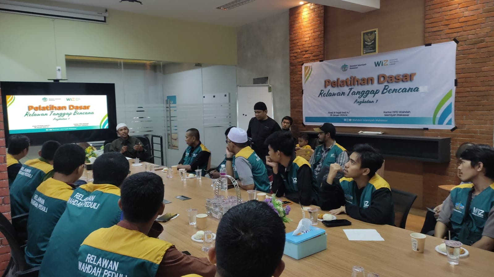 Wahdah Makssar Gelar Pelatihan Dasar Relawan Tanggap Bencana