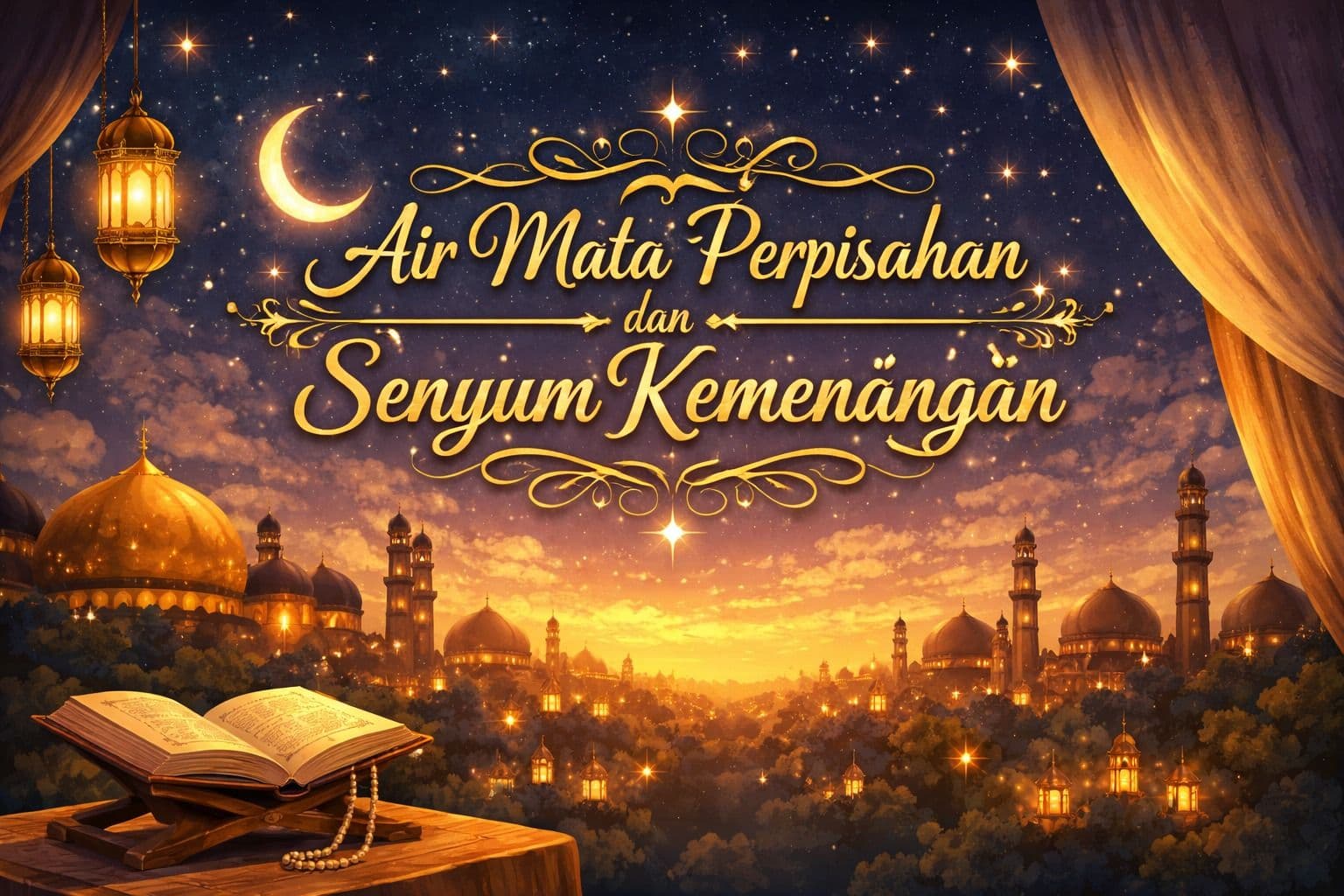 AIR MATA PERPISAHAN DAN SENYUM KEMENANGAN