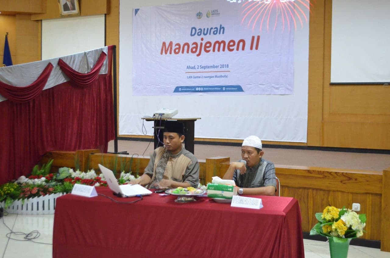 Ini Pesan Ustadz Jahada dalam Daurah Manajemen DPD Wahdah Islamiyah