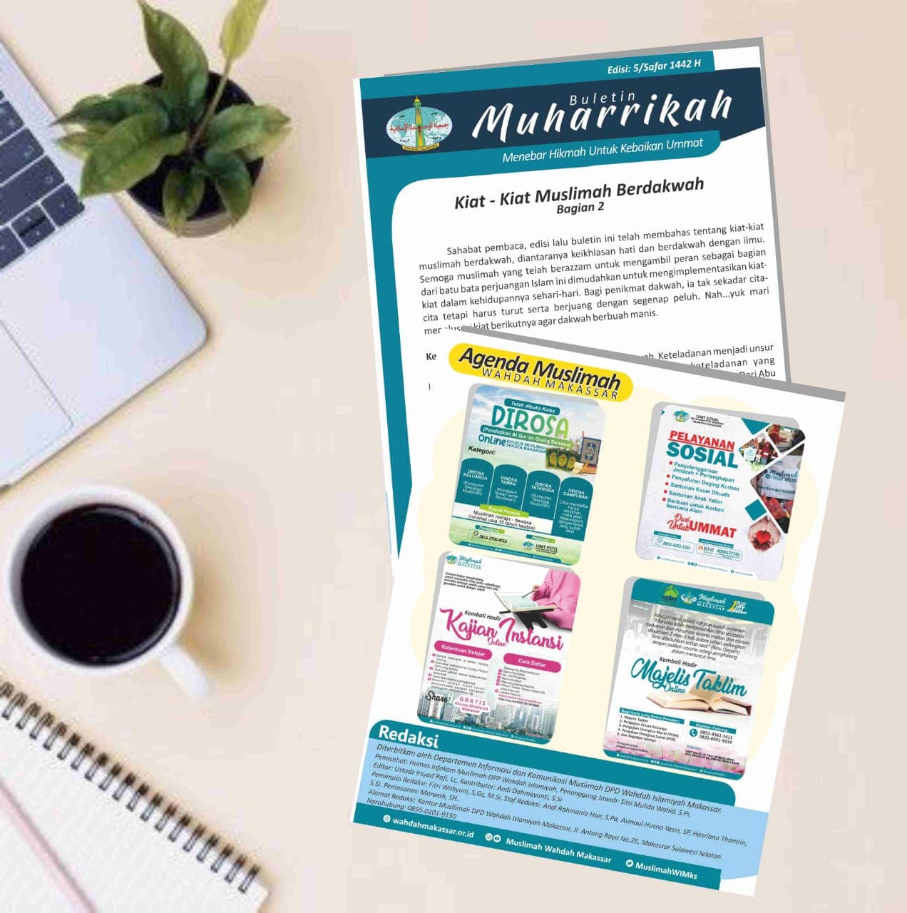 Buletin Muharrikah - Kiat-kiat Muslimah Berdakwah Bagian 2