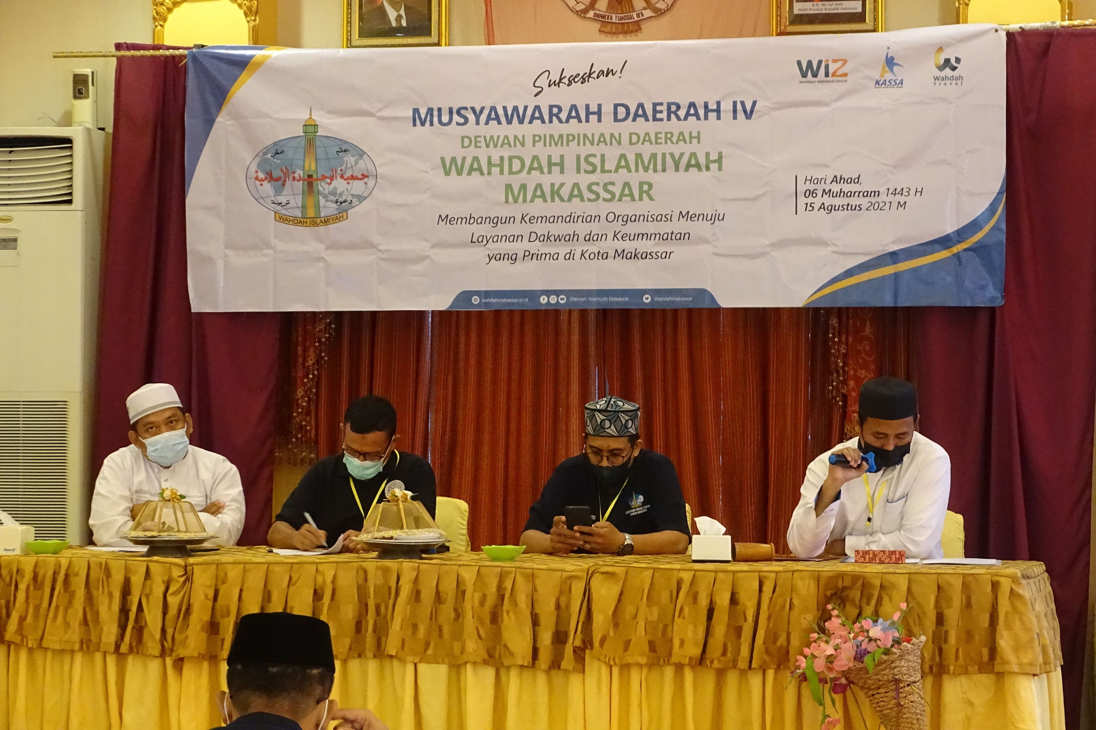 MUSDA IV Wahdah Makassar Usung Kemandirian Layanan Dakwah dan Keumatan