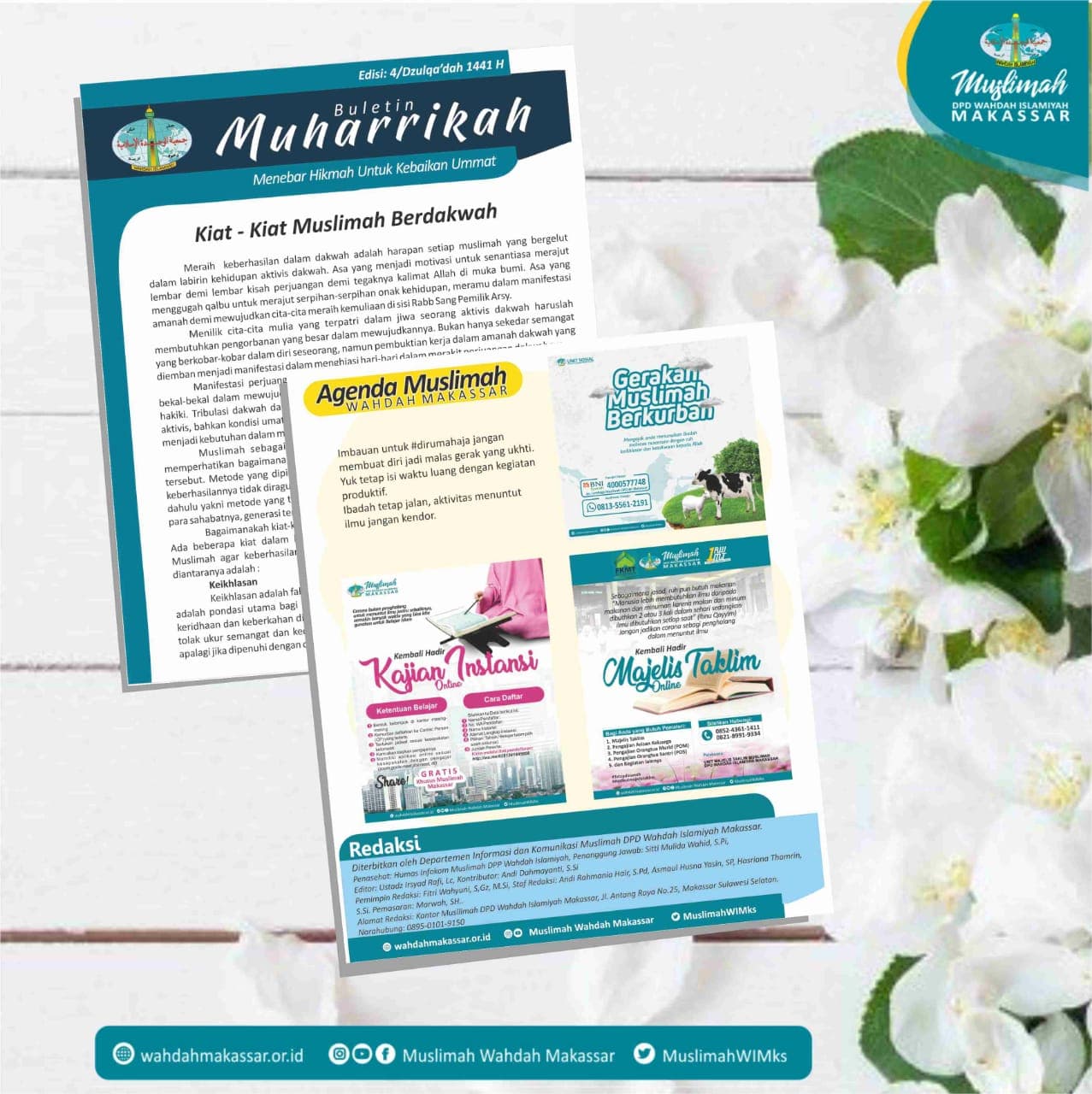 Buletin Muharrikah - Kiat-kiat Muslimah Berdakwah