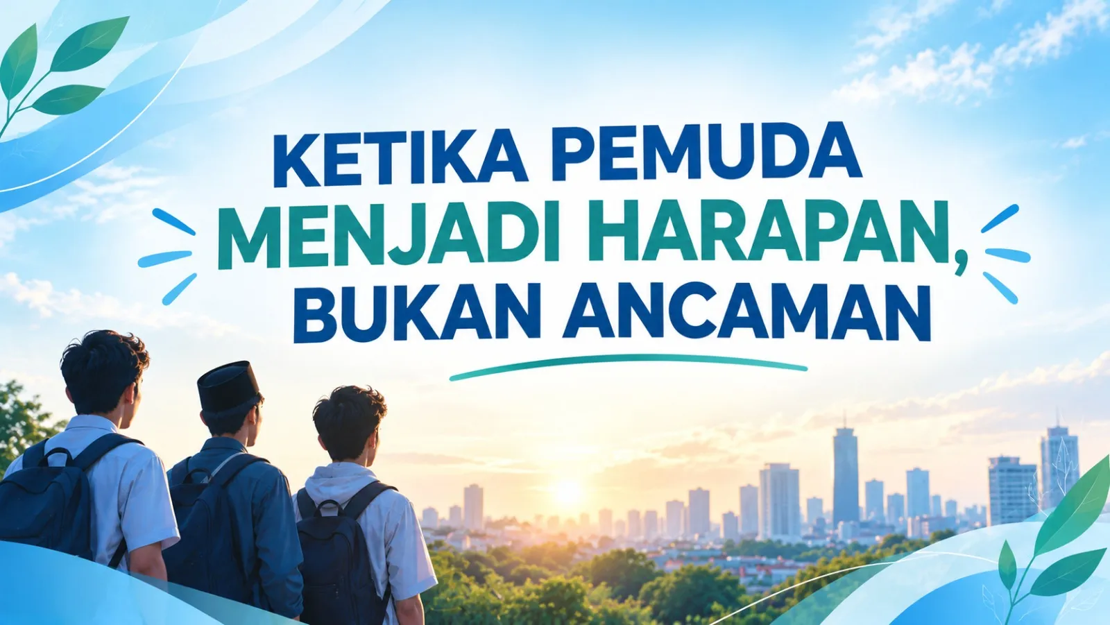 KETIKA PEMUDA MENJADI HARAPAN, BUKAN ANCAMAN