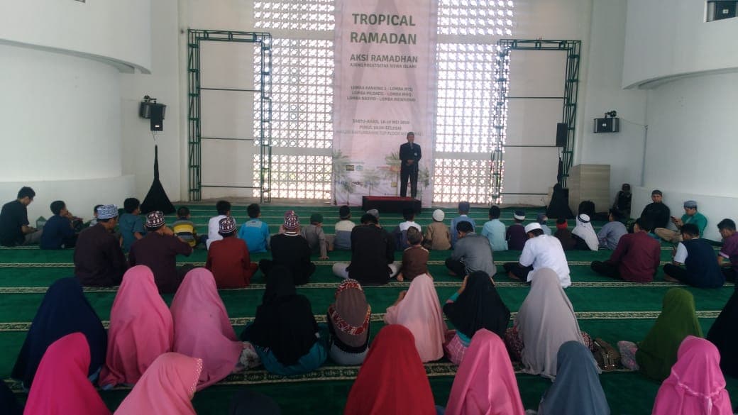 AKSI Ramadhan Nipah Mall, Dibuka Ketua LP3Q DPD Wahdah Islamiyah